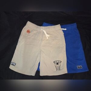 2 Pack Old Navy Graphic Fleece Jogger Shorts